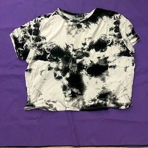 Zara Black and White Tee